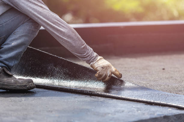 Professional Emergency Waterproofing technician working in Camden, NJ